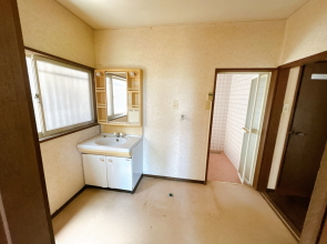 宮崎不動産情報 宮崎 建物 住宅tate19 宮崎市清武町大字今泉 中古不動産11717 洗面所写真現 売り家 高台売り住宅こゆプランニング