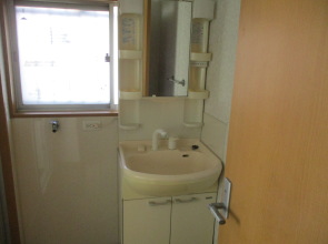 宮崎不動産情報 宮崎 建物 住宅 新築 中古 3601 洗面化粧台写真 宮崎市大字赤江飛江田 不動産情報 人気の平屋住宅 こゆプランニング