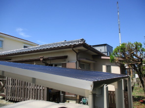 宮崎不動産情報 宮崎 建物 住宅 新築 中古 3601 カーポートと日本瓦屋根写真 宮崎市大字赤江飛江田 不動産情報 人気の平屋住宅 こゆプランニング